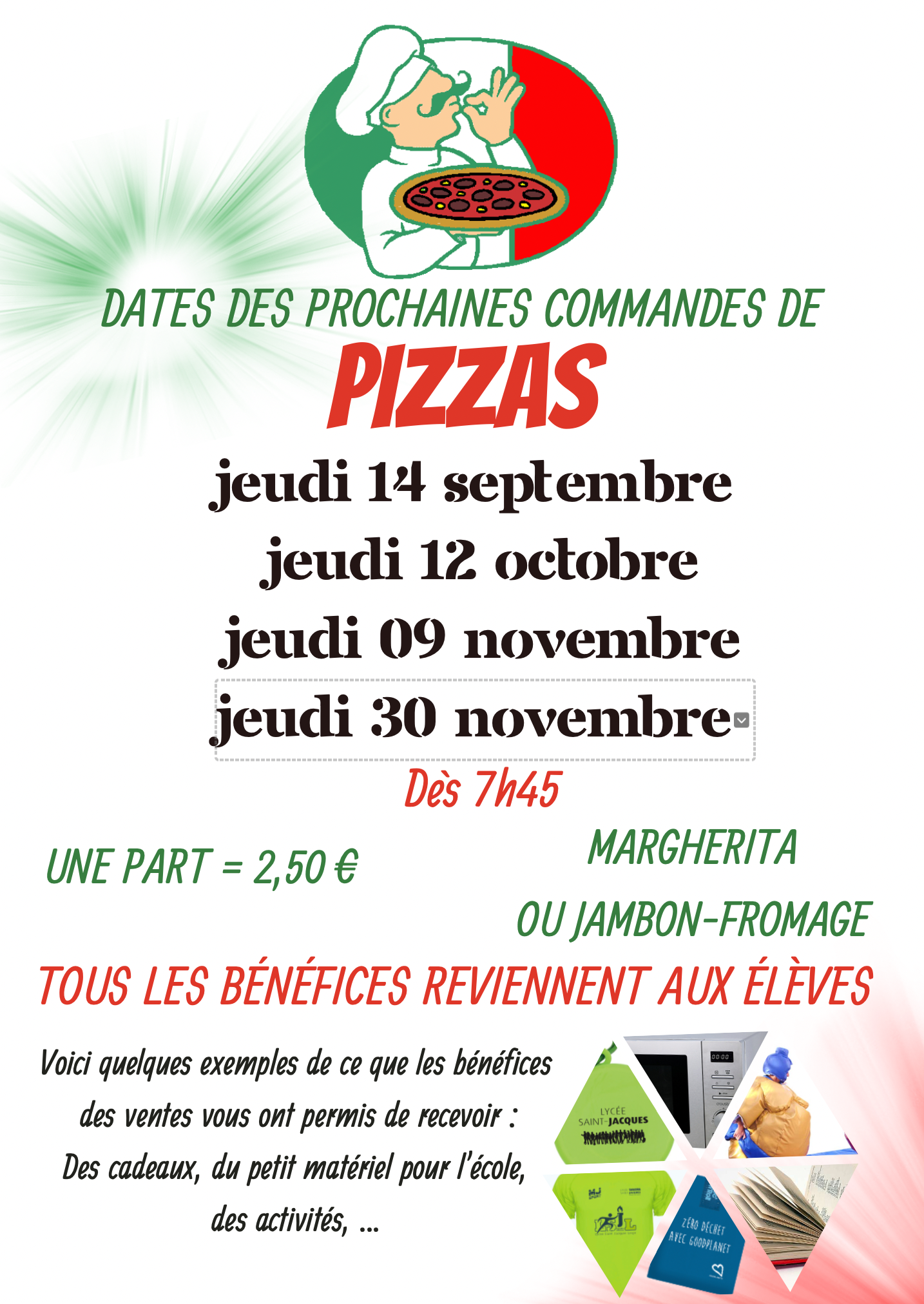 Pizzas
